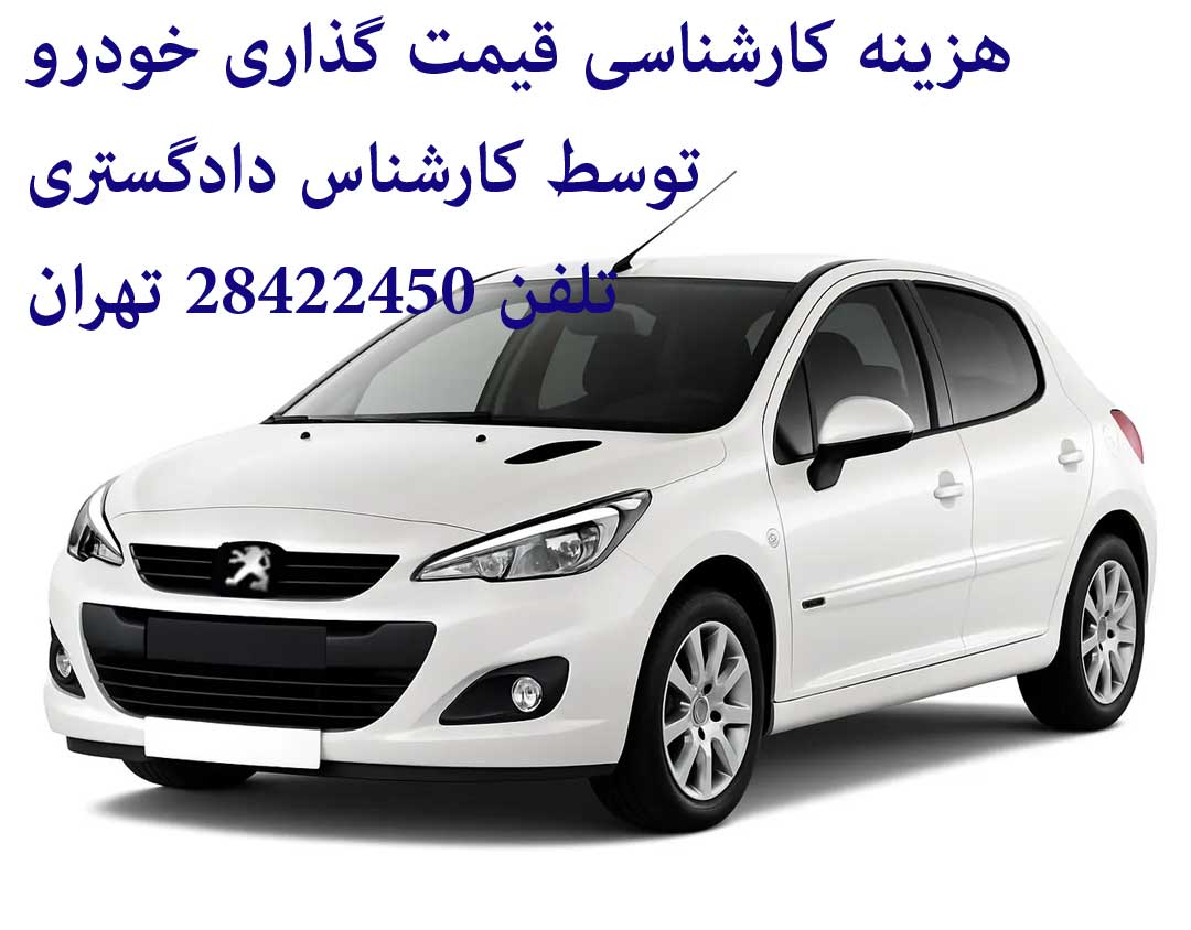هزینه کارشناسی خودرو چقدر است هزینه کارشناس دادگستری خودرو دستمزد کارشناسی ماشین چقدر میشه در تهران